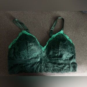 Auden Emerald Lace Bralette